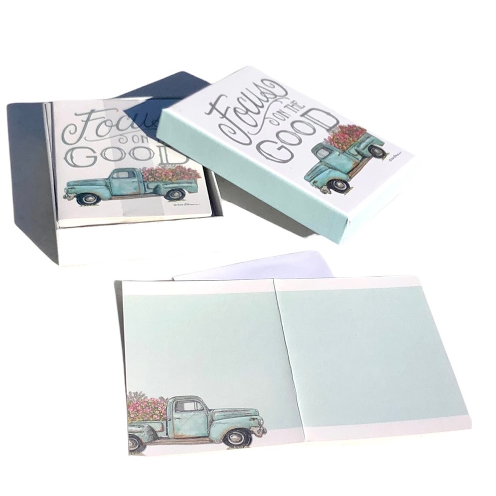 Crown Point ‘Focus on Good’ Vintage Truck Keepsake Box Cards (FNC91888), 15 ct